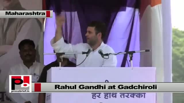 Rahul Gandhi: BJP works for the development of a handful of people