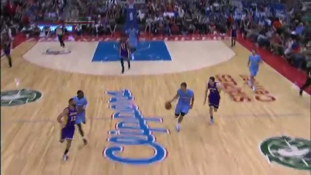 NBA: Blake Griffin's Nice Pass Fake and Smash (Basketball Video)