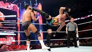 Rob Van Dam vs. Damien Sandow: WWE Raw, April 7, 2014