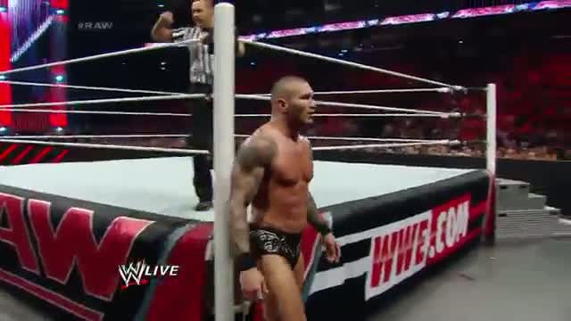 The Usos vs. Batista & Randy Orton - WWE Tag Team Championship Match: Raw, April 7, 2014