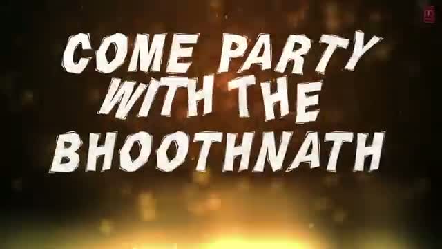 Party With The Bhoothnath Lyric Video - Bhoothnath Returns - Amitabh Bachchan & Yo Yo Honey Singh