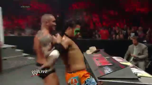 The Usos vs. Batista & Randy Orton: WWE Raw, April 14, 2014