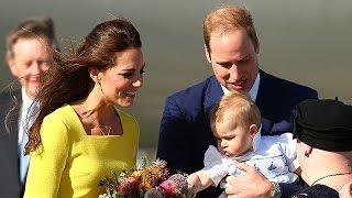 KATE & WILLIAM Show Off PRINCE GEORGE!