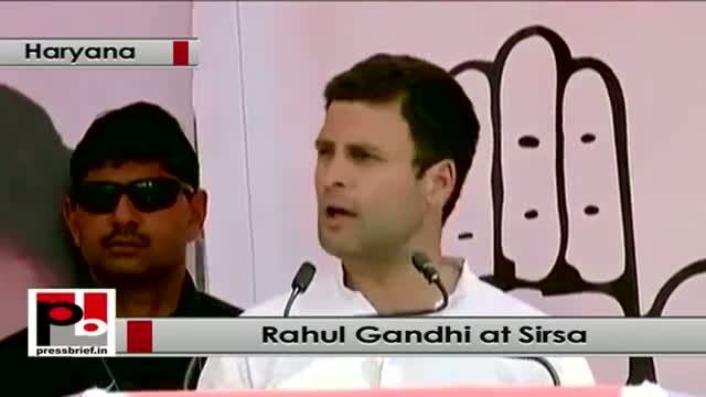 Rahul Gandhi : We will make the backbone of manufacturing