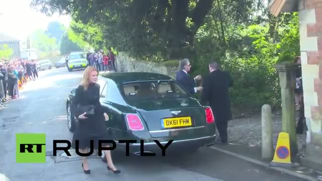 UK: Stars gather to say farewell to Peaches Geldof