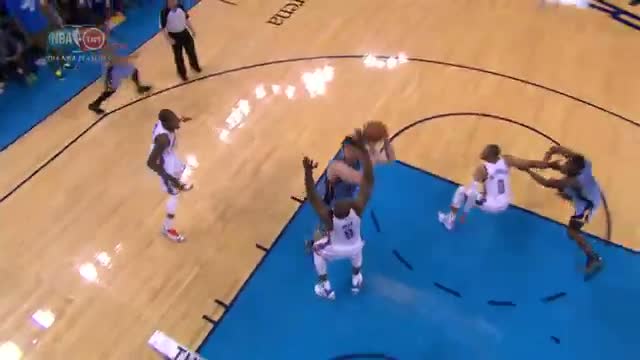 NBA: Kevin Durant and Russell Westbrook vs. Mike Conley and Zach Randolph (Basketball Video)