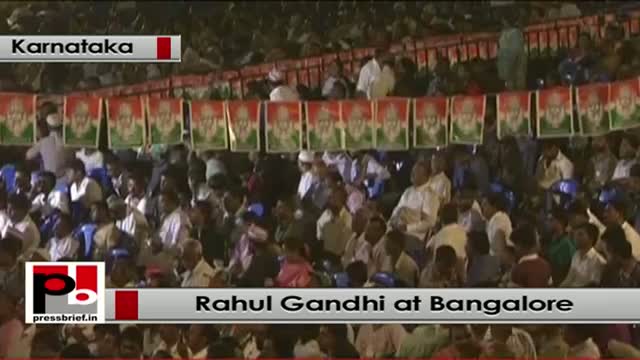 Rahul Gandhi : We fight for the rights of farmers and labours