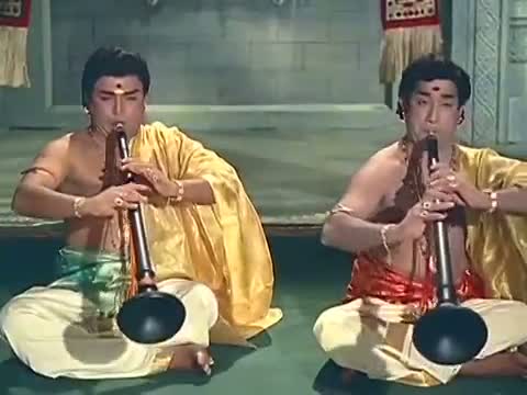 Nadaswaram VS Bharatnatyam - Sivaji Ganesan, Padmini - Thillana Mohanambal - Instrumental Tamil Song