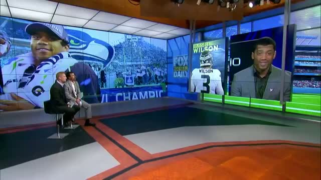 Russell Wilson joins FOX Football Daily