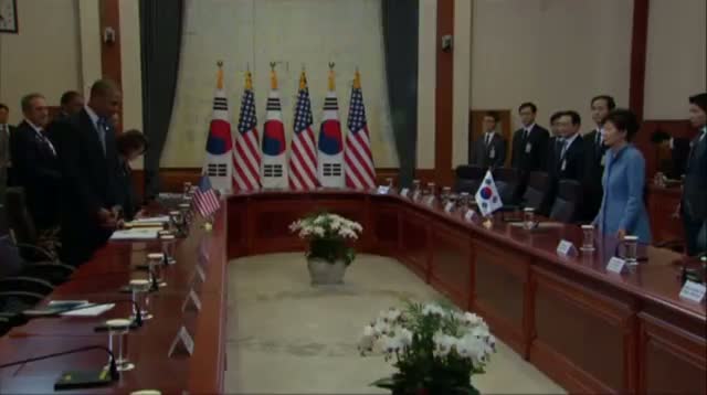 Obama Honors South Korean Ferry Victims