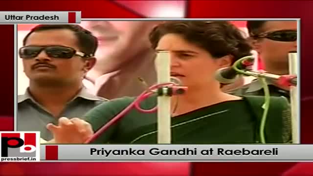 Priyanka Gandhi Vadra: Vote for Sonia Gandhi for more development in Raebareli