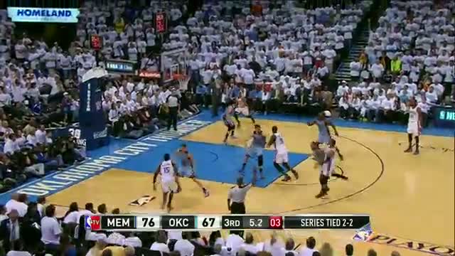 NBA Duel: Russell Westbrook vs. Mike Miller in Game 5 (Basketballl Video)