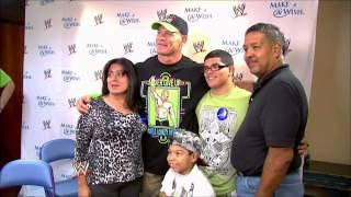 John Cena and WWE bring smiles to faces with Make-A-Wish: WWE Raw, April 28, 2014