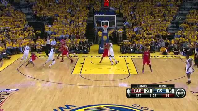 NBA: Stephen Curry's Near Double-Double Gives Warriors a Game 6 Win (Basketball Video)