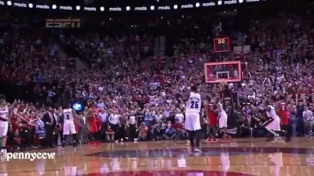 NBA: Damian Lillard's AMAZING buzzer beater kills the Houston Rockets (2014)