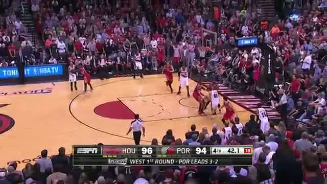 NBA: Rockets vs. Trail Blazers: Game 6 Flash Recap (Basketball Video)