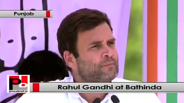 Rahul Gandhi: Our youth must get job only then we will developed