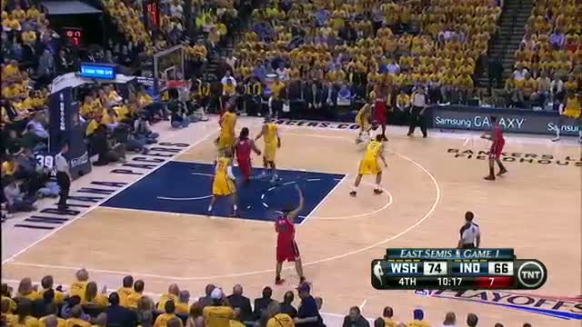 NBA: Bradley Beal Catches Fire to Burn the Pacers in Game 1 (Basketball Video)