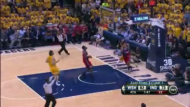 NBA Wizards vs. Pacers: Game 1 Flash Recap (Basketball Video)