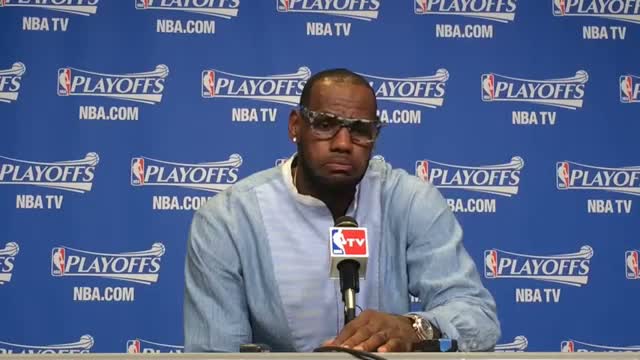 LeBron James congratulates Kevin Durant, talks Game 1 win against Nets