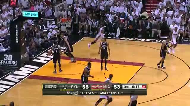 NBA: LeBron Leads the Heat to a 2-0 Advantage Over the Nets (Basketball Video)