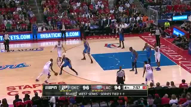 NBA Thunder vs. Clippers: Game 3 Highlights (Basketball Video)