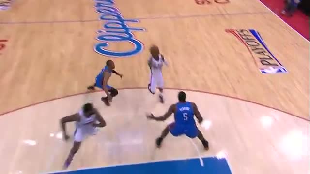 NBA: Chris Paul Loses Westbrook with his Handles and Lobs it to Jordan (Basketball Video)