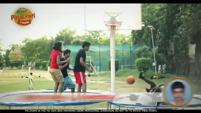 Mirinda "Pagalpanti Idea" New Ad 2014 - Basket Ball Trampoline