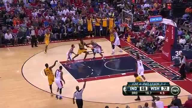 NBA: Paul George Leads the Pacers' Comeback Win in Game 4 (Basketball Video)