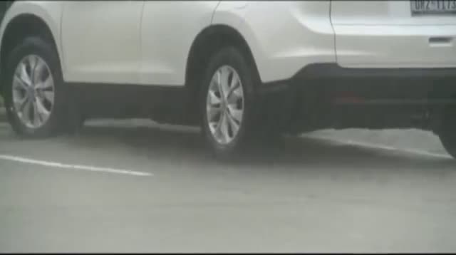 Flooding Strands Motorists in Waco, Texas