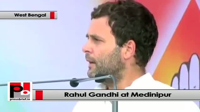 Rahul Gandhi : West Bengal's government is paying no heed to the poor