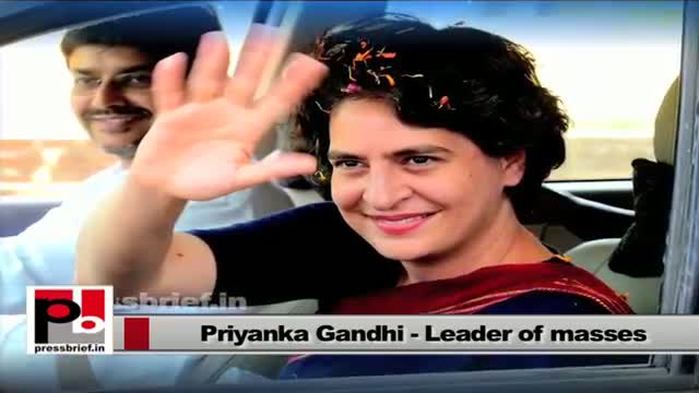 Priyanka Gandhi - leader with modern vision and innovative ideas