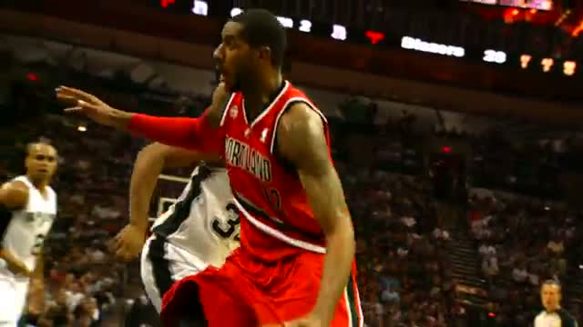 Best of NBA Phantom: Trail Blazers vs. Spurs Game 5 (Basketball Video)
