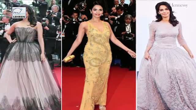 Mallika Sherawat @ Cannes 2014 Red Carpet