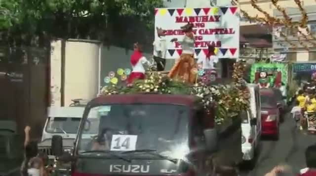 Pig Roasters Parade in Philippines