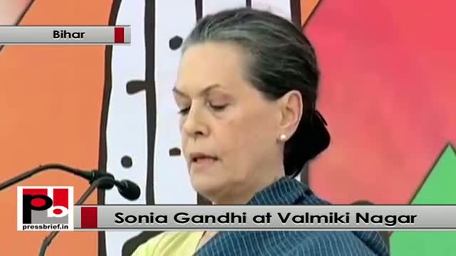 Sonia Gandhi : Congress has always been committed for social justice and development