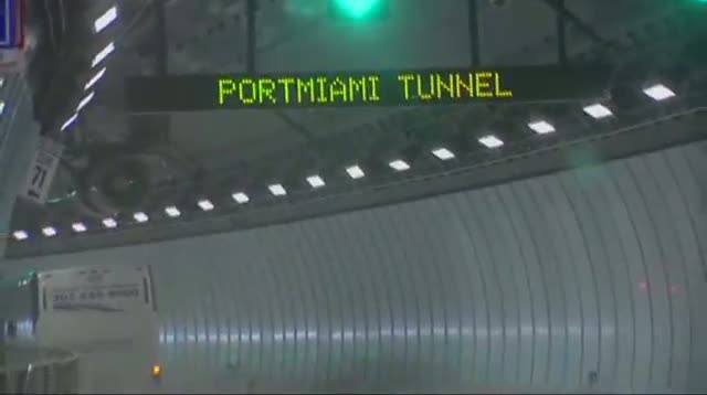 Officials Gather for PortMiami Tunnel Opening