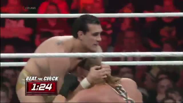 Rob Van Dam vs. Alberto Del Rio - Beat the Clock Challenge: WWE Raw, May 19, 2014