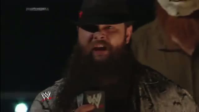 Bray Wyatt promises that the Cenation will crumble at his feet at Payback: WWE SmackDown, May 23, 2014