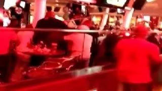 T.I. vs. Floyd Mayweather FIGHT on Vegas Strip Fatburger | FULL VIDEO