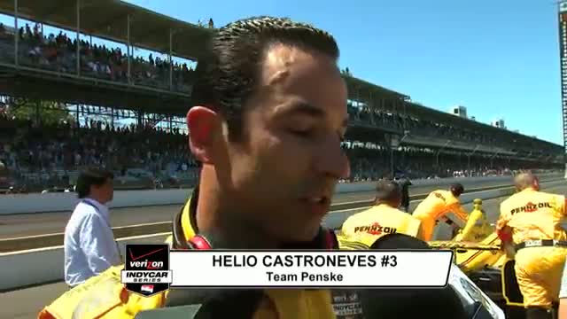 2014 Indy 500 Race Interviews