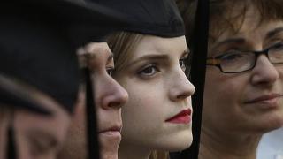 Harry Potter star Emma Watson graduates from Brown University with degree in English literature