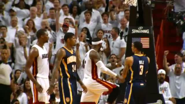 NBA Phantom: LeBron James' HUGE And-1 Reverse Slam (Basketball Video )