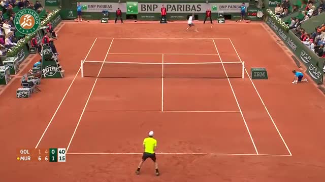 Roland Garros 2014 Tuesday Highlights Golubev Murray