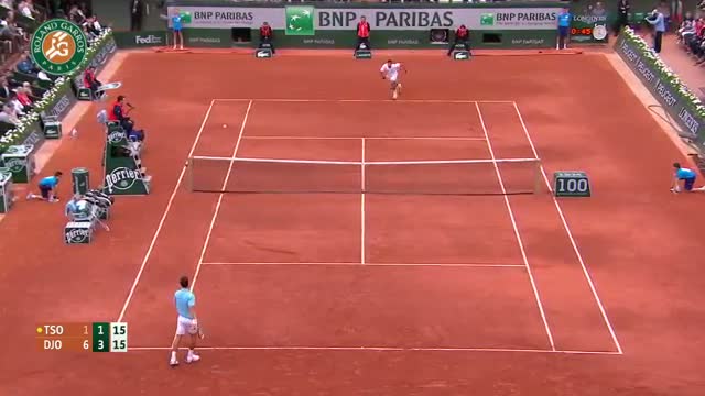 N.Djokovic v. J.-W. Tsonga 2014 French Open Men's R4