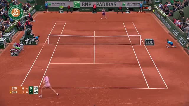 M. Sharapova v. S. Stosur 2014 French Open Women's R4 Highlights