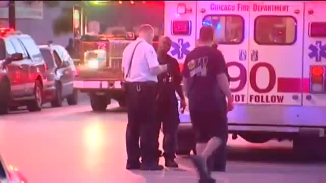 Six Shot in Chicago Laundromat