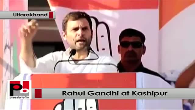 Rahul Gandhi aggressively campaigns for Congress at Kashipur, Uttarakhand