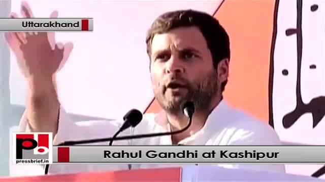 Support Congress to continue pro-poor policies, Rahul Gandhi says at Kashipur, Uttarakhand