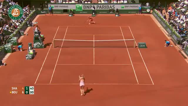 M. Sharapova v. E. Bouchard 2014 French Open Women's SF Highlights